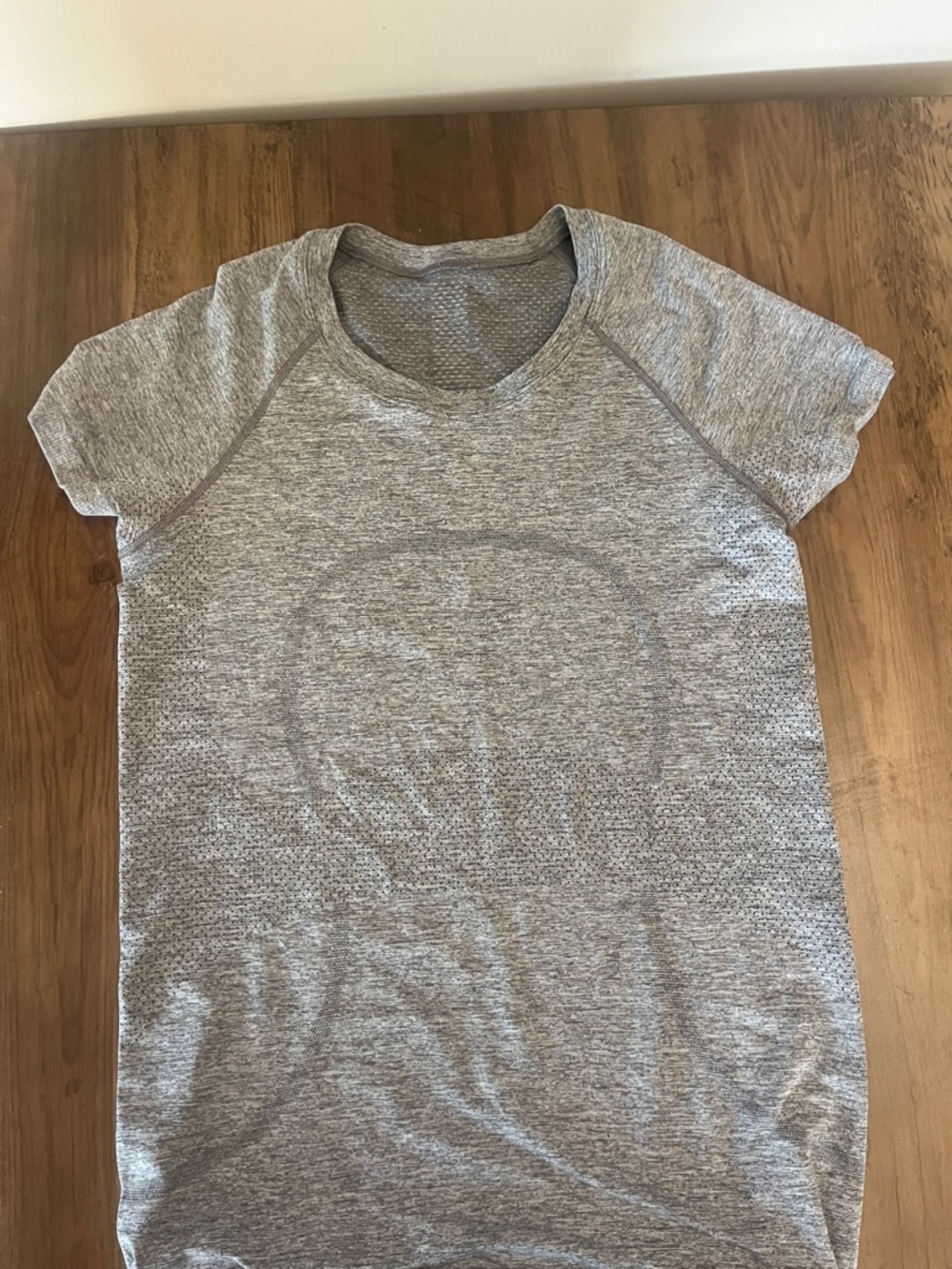 lululemon athletica Heather Gray Short-Sleeve Performance Tee